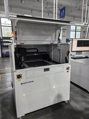 Sunvishe Automatic Stencil Inspection Machine System SV-E500 AOI Vision Inspection for 736*736mm stencil inspection